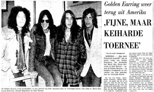 WHEN A DUTCH BAND TOOK AMERICA BY…