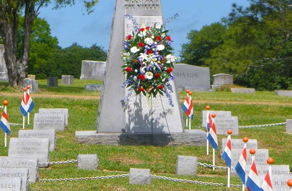 MEMORIAL DAY IN A DUTCH ENCLAVE