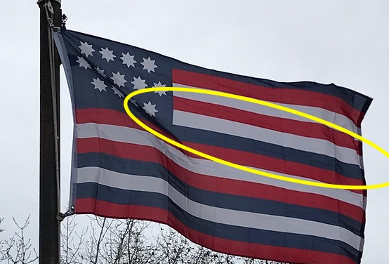 THE FIRST RED, WHITE & BLUE