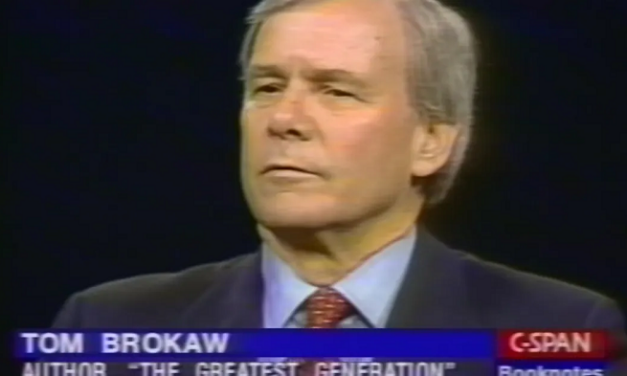 TOM BROKAW EN DOKTER VAN GORDER