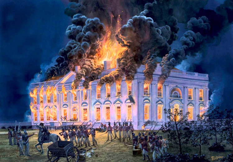 THE US CAPITOL ON FIRE, BENNIE TO THE RESCUE